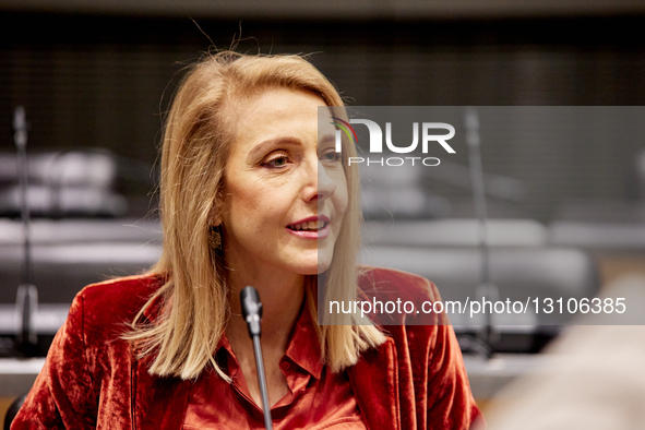 French State-owned Radio Broadcaster Radio France CEO Sibyle Veil Arrives At A Hearing Before An Enquiry Commission Of The National Assembly... by Adnan Farzat/NurPhoto