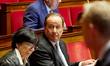 Socialistes Et Apparentes' MP Francois Hollande attends a session of questions to the gove...