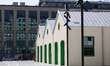 A moment of the institutional visit to the Olympic Village of the XXV Olympic and Paralymp...