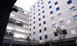 A moment of the institutional visit to the Olympic Village of the XXV Olympic and Paralymp...