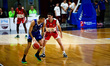 Andrea Cinciarini and Matteo Parravicini participate in the Basket Serie A2 Old Wild West...