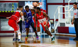 Darius Perry participates in the Basket Serie A2 Old Wild West 2025/26 match between RSR S...
