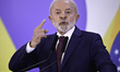 On December 18, 2025, in Brasilia, Brazil, the President of Brazil, Lula da Silva, gives a...