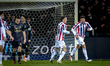 Willem II Tilburg defender Raffael Behounek celebrates the goal during the match Willem II...