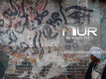 Egyptians and devotees of Ahl al-Bayt celebrate the birth anniversary of Imam Ali Zayn al-Abidin in the Sayyida Zaynab district of Cairo, Eg... by Doaa Adel/NurPhoto