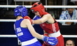 Baison Manikon of Thailand competes against Hoang Ngoc Mai of Vietnam during the Women's l...