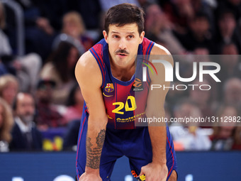 Nicolas Laprovittola plays during the match between FC Barcelona and Kosner Baskonia Vitoria-Gasteiz, corresponding to round 17 of the Eurol... by Urbanandsport/NurPhoto