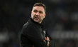 John Eustace, Derby County manager, reacts to comments from Derby supporters during the Sk...