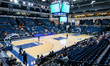 A wide shot of OceanFirst Bank Center, the home of the Monmouth Hawks, during an NCAA men'...