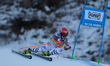 Fabian Gratz from Germany competes in the AUDI FIS Ski World Cup 2025/2026 men's Giant Sla...