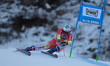 Lenz Haechler from Switzerland competes in the AUDI FIS Ski World Cup 2025/2026 men's Gian...
