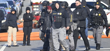 Gallery cover photo: Suspect In Custody After Fatal Bow-and-Arrow Killing Sparks Fire And SWAT Standoff On Kearny Avenue And Johnston Avenue