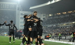 Fotis Ioannidis of Sporting SC and the Sporting CP squad celebrates a goal during the Liga...
