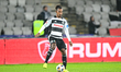 Elio Capradossi is in action during the Universitatea Cluj vs. Universitatea Craiova match...