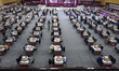A general view shows the FIDE World Rapid & Blitz Championship at the Sports and Events Co...