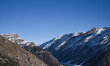 The landscape of Livigno features in the Men's Super-G race of the FIS Alpine Ski World Cu...