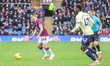 Josh Cullen is on the ball during the Premier League match between Burnley and Everton at...
