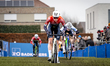 Senn Bossaerts of the Van Den Plas Cycling Team participates in the X2O Badkamers Trofee 2...