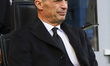 Massimiliano Allegri is in action during the Serie A match between AC Milan and Hellas Ver...