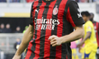 Luka Modric plays during the Serie A match between AC Milan and Hellas Verona at Giuseppe...