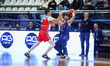 Matteo Imbro participates in the Basket Serie A2 Old Wild West 2025/26 match between RSR S...