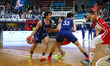 Alvise Sarto participates in the Basket Serie A2 Old Wild West 2025/26 match between RSR S...