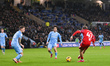 Jack Clarke of Ipswich Town scores the first goal during the Sky Bet Championship match be...