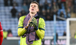 Christian Walton, goalkeeper of Ipswich Town, applauds fans after the final whistle during...