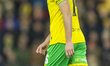 Ruairi McConville of Norwich City participates in the Sky Bet Championship match between N...