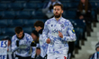 Nat Phillips of West Bromwich Albion warms up during the Sky Bet Championship match betwee...