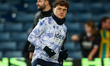 Callum Styles of West Bromwich Albion warms up during the Sky Bet Championship match betwe...