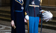 Princess Marie and Prince Joachim arrive at the Royal Couple's New Year's levee and banque...