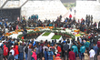 Supporters Of The Bangladesh Nationalist Party (BNP) And Mourners Pray At The Grave Of For...