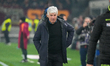 Gian Piero Gasperini is the Head Coach of AS Roma during the match between Atalanta BC and...