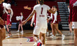 Aliya McIver of the Rider Broncs is announced as a starter prior to the NCAA women's baske...