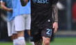 Matteo Politano of S.S.C. Napoli is in action during the 18th day of the Serie A Champions...