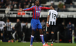 Jean-Philippe Mateta of Crystal Palace plays during the Premier League match between Newca...