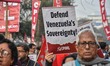 Supporters of the Communist Party of India (CPI(M)) and the Student Federation of India (S...