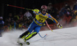 Kristoffer Jakobsen from Sweden competes in the AUDI FIS Ski World Cup 2025/2026 men's Sla...