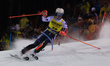 Billy Major from Great Britain competes in the AUDI FIS Ski World Cup 2025/2026 men's Slal...