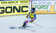 RASSAT Paco from France participates in the first slalom run of the 3Tre FIS Ski World Cup...