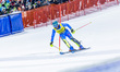 SALA Tommaso ITA participates in the 1st slalom manche of the 3Tre FIS Ski World Cup in Ma...