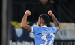 Danilo Cataldi of S.S. Lazio celebrates after scoring the goal of 1-0 during the 19th day...