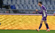 Robin Gosens of A.C.F. Fiorentina celebrates after scoring the goal to make it 1-1 during...