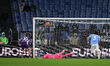 Albert Guomundsson of A.C.F. Fiorentina scores the goal for 1-2 during the 19th day of the...