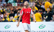 Marcin Burkhardt participates in the Superbet Spodek Super Cup 2026 event, an indoor footb...