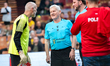Referee Michal Listkiewicz officiates the game during the Superbet Spodek Super Cup 2026 e...