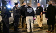NYPD crime scene unit personnel investigate, process, and work the scene where a 34-year-o...