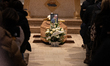 The funeral of 19-year-old Aurora Livoli takes place at the Church of San Giovanni Battist...