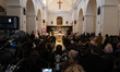 The funeral of 19-year-old Aurora Livoli takes place at the Church of San Giovanni Battist...